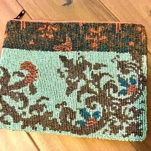 Anthropologie Jasper and Jeera beaded clutch. Great for gifting!
